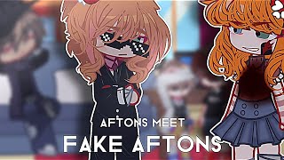 •aftons meet FAKE AFTONS ••Gacha FNAF••Afton family••gacha••gacha afton• [upl. by Vivianne275]