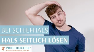 Übung bei Schiefhals – Verspannung seitlich am Hals lösen [upl. by Otrebilif478]