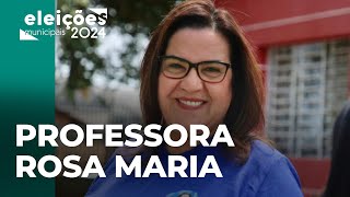 Eleições 2024 Professora Rosa Maria PSD é eleita prefeita de Pinhais [upl. by Ellata]