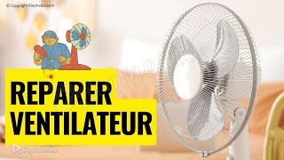 Comment Réparer Ventilateur ✅ حل مشكلة عدم دوران المروحة يمين وشمال اصلاح مروحة معطلة [upl. by Asil667]