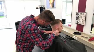 Männerhaarschnitt alles erklärt Haare schneiden ganzer Haarschnitt Tutorial Fade Cut [upl. by Mandler]