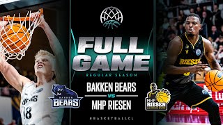 Bakken Bears v MHP Riesen  Full Game  Basketball Champions League 202223 [upl. by Merlin817]