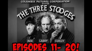 THREE STOOGES  Ep 11  20 FULL EPISODES  Over TWO HOURS [upl. by Nowahs]