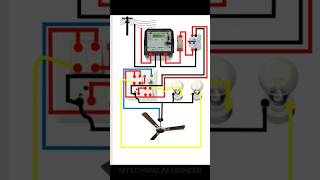 Basic Home Wiring DIY subscribe viralvideos trending short reels trendingshorts [upl. by Nevram105]