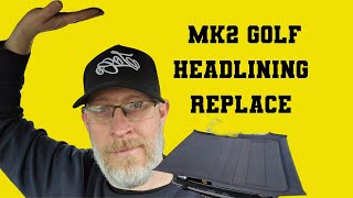 How to install MK2 GOLF headliner [upl. by Safire]