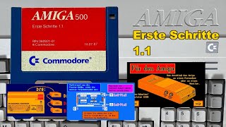 Amiga 500 Erste Schritte 11 Tutorial aus 1987 auf Diskette als Einstieg in die AmigaWelt [upl. by Winzler]