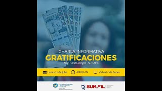 Charla Informativa Gratificaciones [upl. by Emeline]