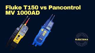 Fluke T150 vs Pancontrol MV 1000AD [upl. by Akeemahs374]