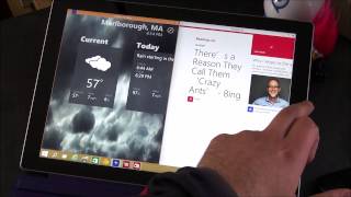 Windows 10 Technical Preview on the Surface Pro 3 [upl. by Meares]