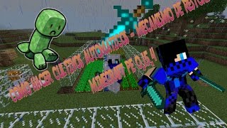 como hacer cultivos automaticos  minecraft pe 0154 [upl. by Ylesara]