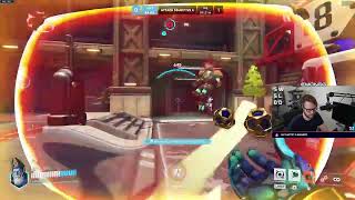 Massive prediction rock cancels Sigma ult  Overwatch 2 [upl. by Edgell]