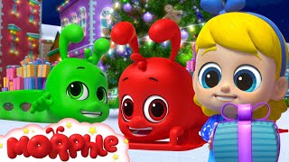 An Orphle Christmas  Mila and Morphle  Cartoons for Kids  My Magic Pet Morphle [upl. by Kcirdnekal859]