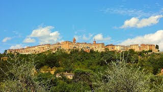 Monteleone dOrvieto Umbria il borgo panoramico di mattoni rossi [upl. by Pogah]