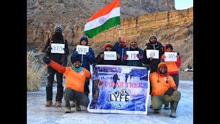 Chadar Trek  Witness the breath taking view of Himalayas while trekking on Zanskar river [upl. by Rutan]