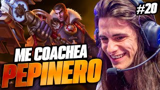 PEPINERO ME HACE COACH CON JAYCE Y CARRILEO LA PARTIDA  Road to Master 20 [upl. by Llertnom977]