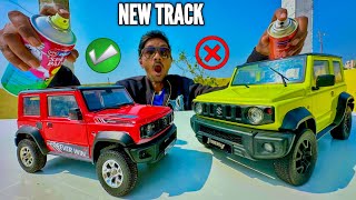 RC New Maruti Suzuki Jipsy Car Unboxing amp New Track Test  Chatpat toy TV [upl. by Erfert]