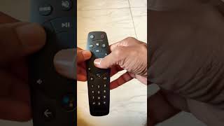 Tata sky binge remote how to work volume button [upl. by North]