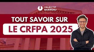 Live  Tout savoir sur le CRFPA 2025 [upl. by Calia]