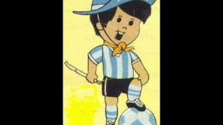 ARGENTINA TE QUEREMOS VER CAMPEON  PLANTEL SELEC ARG 78wmv [upl. by Angy]