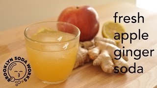 Fresh Apple Ginger Soda [upl. by Akit]