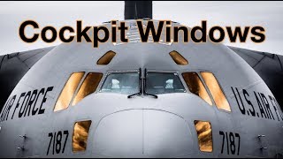 COCKPIT WINDOWS  How to open SLIDING WINDOW and HOW TO DEAL WITH WINDOW CRACKS [upl. by Haleemak]