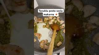 Makarna keyfi 🍝 makarna yemek pestolumakarna tavuklupestolumakarna [upl. by Selrahcnhoj]