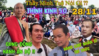 Thầy Minh Tuệ Nói Gì Khi Hàng Loạt Nhân Sĩ Trí Thức Cùng Đồng Hành Ấn Độ [upl. by Triplett160]