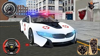 Ambulance Siren Rescue Squad Games  Police Sports Car Racing Android Gameplay iOS [upl. by Lalat874]