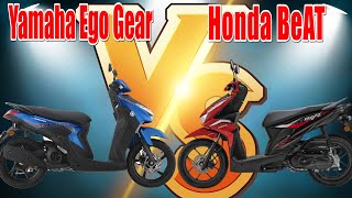 2022 Yamaha Ego vs 2022 Honda BeAT [upl. by Brenn]