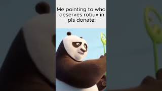 pointing to the dragon warrior shorts roblox plsdonate funny meme vineboom fyp robux [upl. by Jeunesse241]