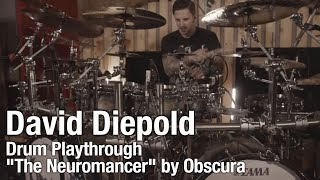 TAMA Artist David Diepold  Drum Playthrough quotThe Neuromancerquot by Obscura [upl. by Learrsi]