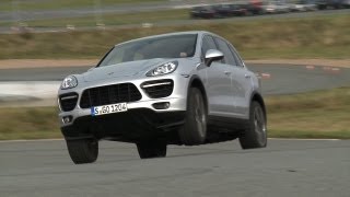 testdrive Porsche Cayenne Turbo  english version [upl. by Gibbons]