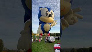 Sonic the Hedgehog Hot Air Balloon [upl. by Hamitaf604]