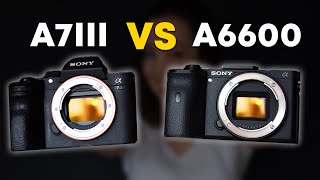 Is the Sony a7III ACTUALLY better than the Sony a6600 [upl. by Duong]