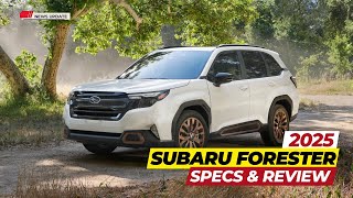 2025 Subaru Forester Test Drive Review Specs and Price [upl. by Aihsekel]