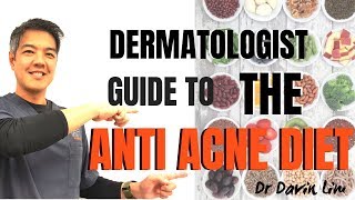 ACNE DIET GUIDE  Dermatologist Approved [upl. by Nylehtak]