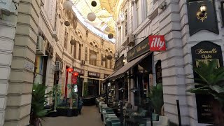 Explore Bucharest Old Town walking tour video Bucharest Romania [upl. by Orsino]