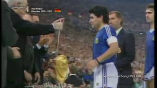 Fussball WM 1990  Deutschland vs Argentinien Finale [upl. by Danila]