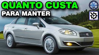 FIAT LINEA ESSENCE 18 2015  QUANTO CUSTA para manter [upl. by Tekcirk958]