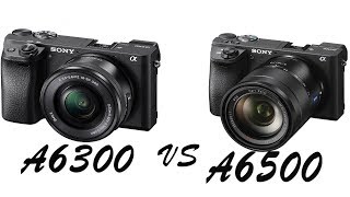 Sony a6300 vs a6500 Elige bien [upl. by Hui]