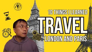 10 Essential Travel Tips I Discovered in London amp Paris [upl. by Laura]