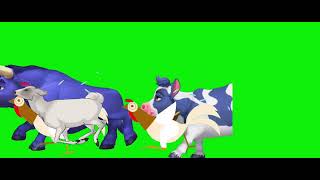 Derek The Sheep Stampede V2 Without Nobby Green Screen [upl. by Ixela]