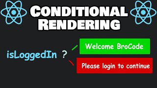 How to CONDITIONAL RENDER in React ❓ [upl. by Renat]