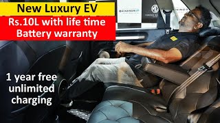 New Luxury EV Rs10L with life time battery warranty  1 year free unlimited charging  MG Windsor [upl. by Arron279]