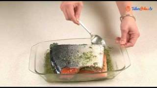 Łosoś marynowany  Gravlax  TalerzPokustv [upl. by Nitsu]