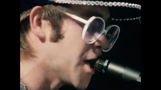 Elton John Goodbye yellow brick road live at Dodger Stadium 1975 [upl. by Frechette361]