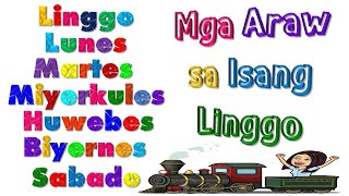 Mga Araw sa Isang Linggo  Days of the Week  Filipino  Kindergarten  Teacher Beth Class TV [upl. by Ivek]