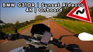 BMW G310R  Biker Friday Utrecht Part 1  4K Onboard [upl. by Ruffin]