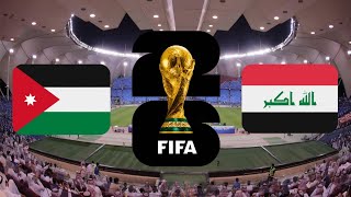 تصفيات كاس العالم العراق VS الاردن إي فوتبول 2025  PS5  eFootball 2025 [upl. by Elleret]