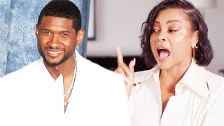 Taraji P Henson Reacts to Usher Receiving 2024 BET Lifetime Achievement Award Exclusive [upl. by Kciwdahc]